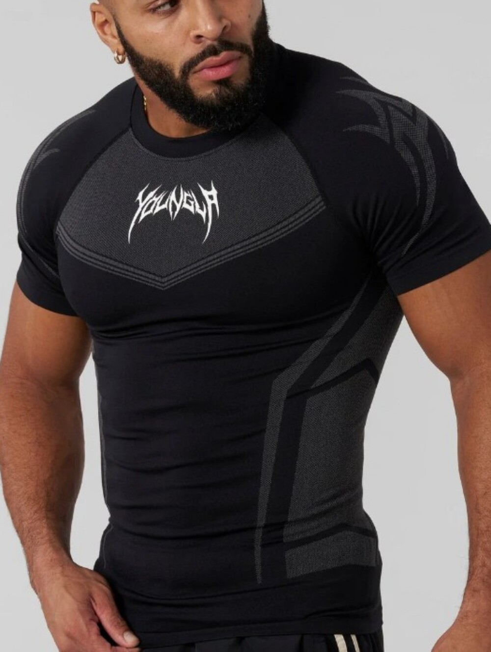 YoungLA Warrior Compression Tee - L